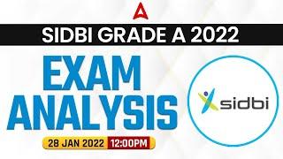 SIDBI Grade A Exam Analysis 28th Jan 2023 | SIDBI Grade A Cut Off | Complete Details