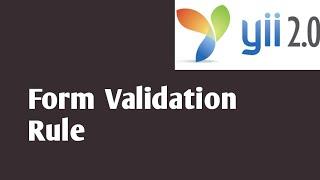Form Validation Rule Part #28 | Yii2 tutorials in hindi | Yii2 PHP Framework Tutorial