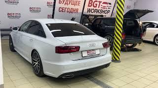 Audi A6 C7 - механизм открывания крышки багажника