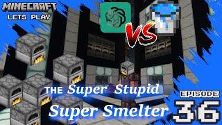Minecraft Let's Play: Episode 36 - The Super Stupid Super Smelter