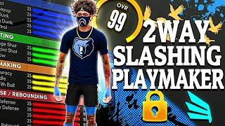 WORLDS GREATEST 2 WAY SLASHING PLAYMAKER BUILD ON NBA 2K21 NEXT GEN! BEST SLASHING SHOOTING LOCK