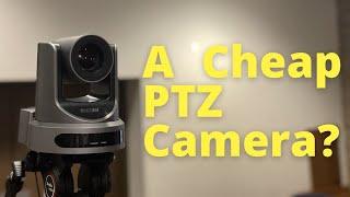 A Cheap PTZ Camera for Churches and Small Venues?