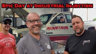 Dyno Run and Shop Tour @industrialinjection Diesel Engines, Fuel Injectors, Turbos and Much More!