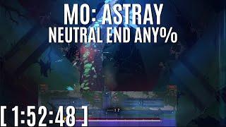 [ WORLD RECORD ] MO: Astray - Neutral Ending Any% - 1:52:48 - Live Commentary - Speedrun