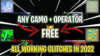 ALL WORKING CAMO + OPERATOR GLITCHES in Warzone, Cold War, Vanguard (INSTANT UNLOCK ALL CAMOS)