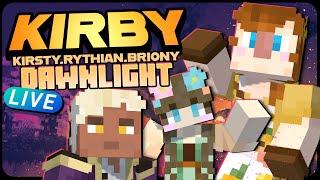 KirbyCraft Dawnlight: The Twilight Forrest! | Kirsty, Rythian & Briony!