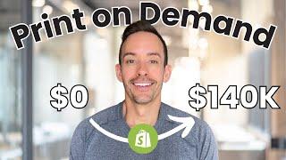 This NEW Print on Demand Seller Made $140k in 6 Months (Full Tutorial)