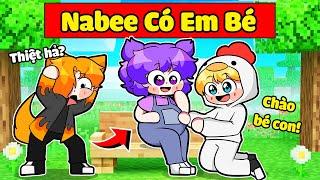 NABEE BẤT NGỜ CÓ EM BÉ KHIẾN TÔ GÀ VÀ LÀNG SINH TỐ HOẢNG HỐT TRONG MINECRAFT*NABEE CÓ EM BÉ 