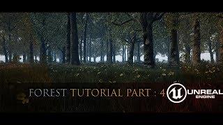 Forest level in UE4 tutorial - Part 4 Bonus Video!(Light Shafts and adding  water to the forest)