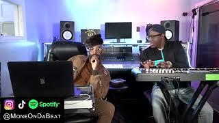 Making Tuxedo Mask Beat  - MoneOnDaBeat Beat Session #64 - Music Producers On Tiktok