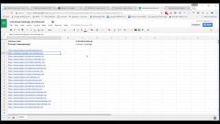 Xml sitemap extractor in google sheets - Opensourceseo.org