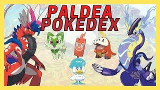 Paldea Pokedex | All 103 Gen 9 Paldea Pokemon