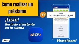 Dinero al instante BCP | Pide tu préstamo y recíbelo, ¡Ahora 2023