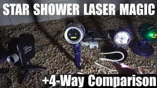 Star Shower Laser Magic Review + 4-Way Star Shower Comparison