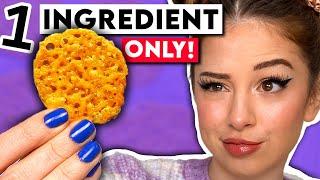 Trying Tik Tok 1 INGREDIENT ONLY Recipes and Food Hacks