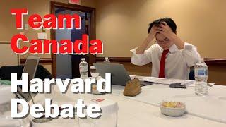 Harvard Debate 2022: Representing Team Canada
