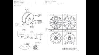 D型(2025年モデル)GR86のタイヤ空気圧監視システム(TPMS)のセンサーの品番はこれだ。これで互換品の目星も付けられる!? #GR86 #空気圧センサー #タイヤ空気圧監視システム #TPMS