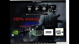 ShadowPlay on any nvidia gpu 100% working by delta gamer