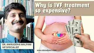 Why is IVF treatment so expensive? Insights from Dr. Malpani #ivftreatments #ivfsupport