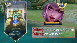 GOODBYE ALICE META YOUR UNLIMITED LIFESTEAL CAN'T SAVE YOU - Mobile Legends