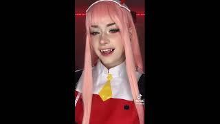 Fukuro Cosplay Sayaka Igarashi y Zero Two TikTok Compilacion