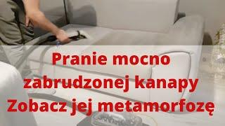 Pranie Tapicerki Kanapy - Gliwice. Usuwanie śladów potu, kurzu, sadzy.