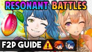 IT'S ALL REGINN FOOD!!Resonant Battles F2P NO SI Guide (Week 53) Fire Emblem Heroes [FEH]