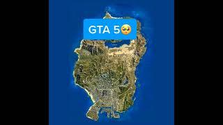 GTA 5 VS GTA 6 #gta5 #vs #gta6 #shorts #map #gta5vsgta6map
