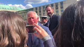 Prince Charles spoke about #bitcoin: #blockchain is a very interesting development