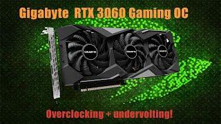 Rtx 3060 - Overclocking 2100MHz Gpu, 2087Mhz Vmem + Undervolting!