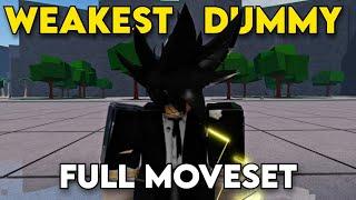 Weakest Dummy Full Moveset in The Strongest Battlegrounds