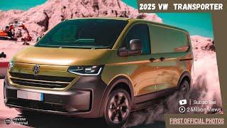 2025 VW T7 Transporter and Caravelle: First Official Photos