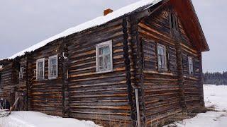 Life Alone in abandoned house, log cabin far north, Ep   2