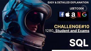 FAANG Task#12 -  Students & Examination | Leet Code |SQL Challenge| Tuitions Tonight