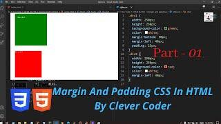 Margin And Padding CSS In HTML | Bangla Video Tutorial On Web Design No : 22