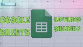 How to share only one tab in Google Sheets | Google Sheets Tutorial