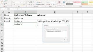 Excel: Pop Up Message on Cell Value Change