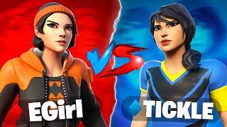 The BEST FEMALE PLAYER vs Tickle for $100!