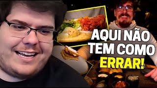 CASIMIRO REAGE: GABA NA MELHOR CHURRASCARIA DO BRASIL - FIGUEIRA RUBAIYAT | Cortes do Casimito