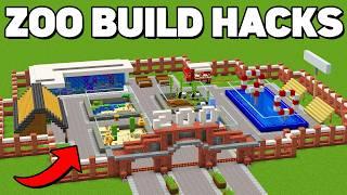 Minecraft: 20+ Zoo Build Hacks & Ideas!