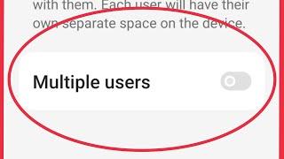 Multiple Users Kya hai || Kaise Use kare || What is Multiple Users in OnePlus Phones