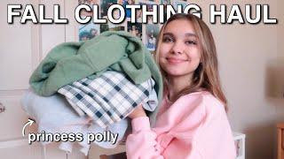 FALL CLOTHING HAUL from princess polly!