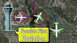 Serious CLOSE CALL on Departure at O'Hare | Pilot Deviation