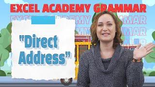 Direct Address | Common grammar mistake
