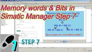 Memory Bits & words in Simatic Manager and TIA Portal Tutorial  || PLC Programming Tutorials