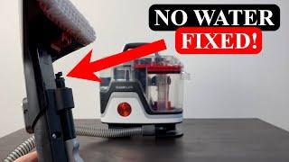 Hoover Cleanslate No Water Coming Out - How To Fix