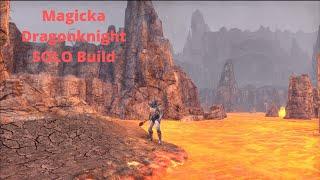 Magicka Dragonknight SOLO Build | The Elder Scrolls Online Waking Flame PS5 GAMEPLAY