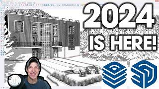 WHAT'S NEW in SketchUp 2024? (BIG RELEASE)