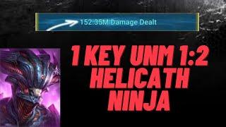 HELICATH | 1 Key UNM Clan Boss | 140+ Million Damage ! | All Difficulties ! | Raid Shadow legends