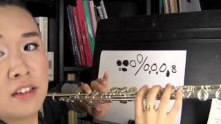 How to Read Flute Fingering Charts